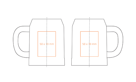 Zones d'impression standard