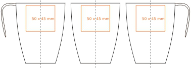 Zones d'impression standard